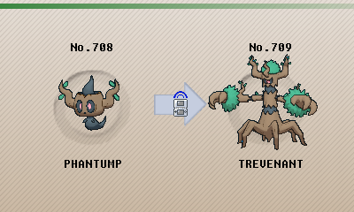 Phantump Pokémon Omega Ruby and Alpha Sapphire Evolution Pokémon