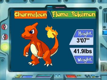af forarbejdning mm Pokémon of the Day - Charmeleon