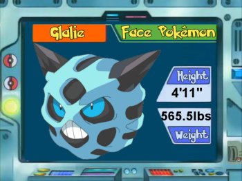 Glalie  Pokédex