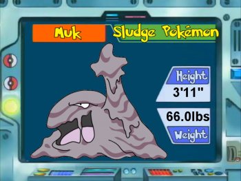 Muk, Pokédex