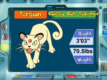 Persian, Pokédex