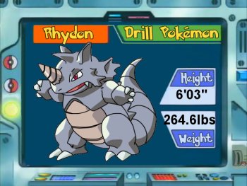 Vibrere Billy vandrerhjemmet Pokémon of the Week - Rhydon