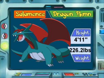 Pokémon of Day Salamence