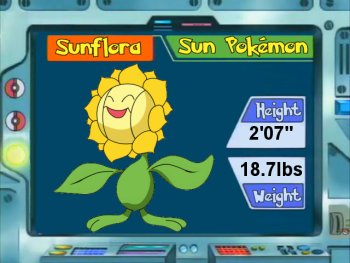 Sunflora  Pokédex