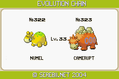 How To Evolve Numel Into Camerupt In Pokemon Emerald