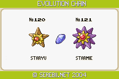 Pokémon of the Day Starmie