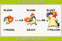 cyndaquil evolution chain