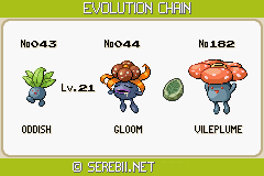 oddish evolution chart