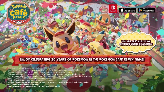 Pokémon Café ReMix - 30th Anniversary Collaboration Pokémon Café ReMix - 30th Anniversary Collaboration