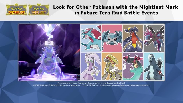 Pokémon Scarlet & Violet - Events Pokémon Scarlet & Violet - Events