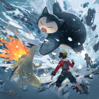 Pokémon HeartGold & SoulSilver  - Project Snorlax Illustration
