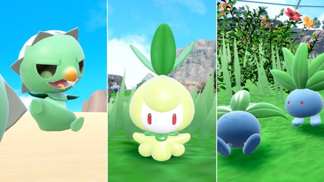 Grass-type Pokemon Outbreaks - Mass Outbreak Event - Pokémon Scarlet & Violet