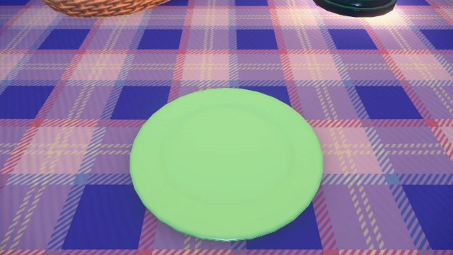 Plaid Tablecloth (B)