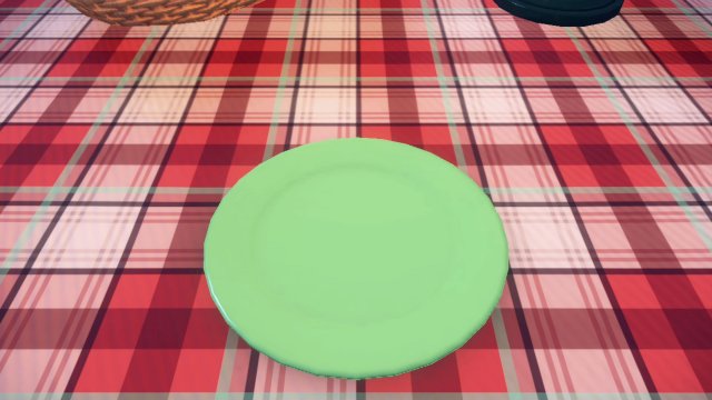 Plaid Tablecloth (R)