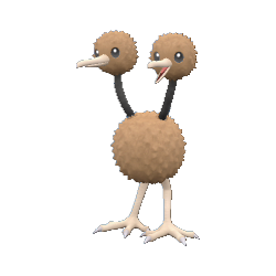 Dr. Lava on X: Doduo's Wings: Doduo's Gen 1 Pokedex entry says its short  wings make flying difficult. Later dex entries never mentioned wings, but  Doduo can learn Fly even to this