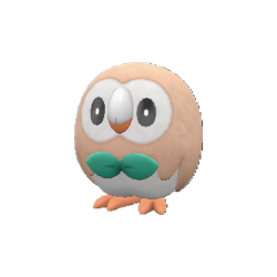 Pokemon Rowlet Roxo - Pokemon - #