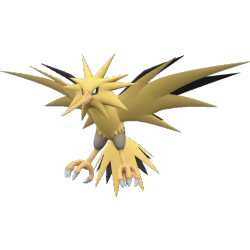 Pokemon 145 Zapdos Pokedex: Evolution, Moves, Location, Stats