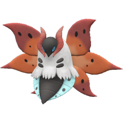 Pokemon Paradox Acient Volcarona Slither Wing