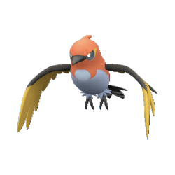 662 Fletchinder  Bird pokemon, Pokemon, Flying type pokemon