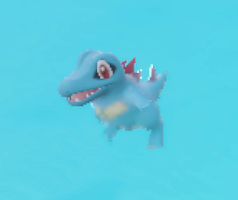 Totodile - Swim