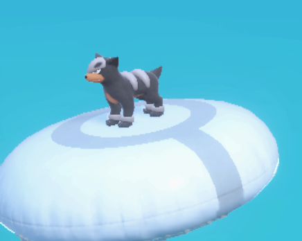 Houndour - Swim