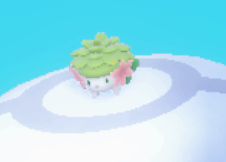 Shaymin Land Form - Swim