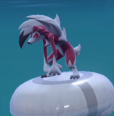 Lycanroc Midnight Form - Swim