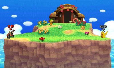 Super Smash Bros. for Nintendo 3DS - Stages - Tortimer Island