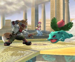 Ivysaur goes Against Fox