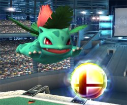 Ivysaur Eyes Up The Final Smash Item