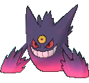 Serebii.net on X: Serebii Picture: Official artwork for the Shiny Mega  Gengar   / X