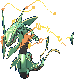 Day 603 - Rayquaza and Shiny Mega Rayquaza! Anger Raining Do