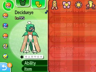 Alola Community Pokédex, RPG Item