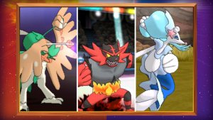 Discover the Final Evolutions of the Starter Pokémon in Pokémon Sun and Pokémon Moon!  