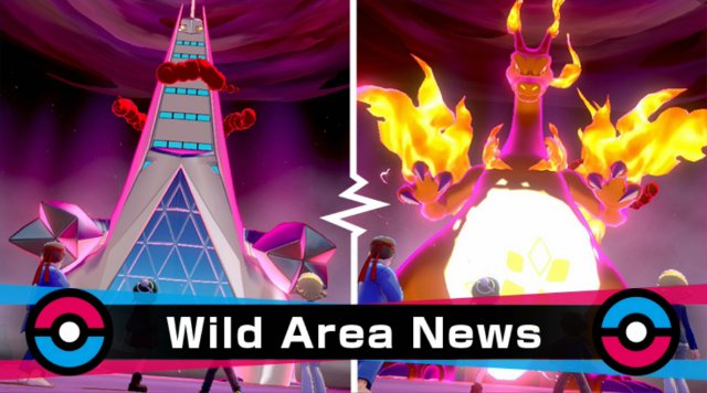 ◓ Evento da 'Wild Area' em Agosto: Encontre em 'Max Raid Battles' Pokémon  do tipo Água, Terrestre e mais