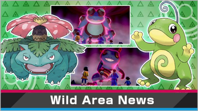 ◓ Pokémon Sword/Shield (Wild Area News): Pokémon do tipo Normal e tipo  Dragão voltam nas Max Raid Battles!