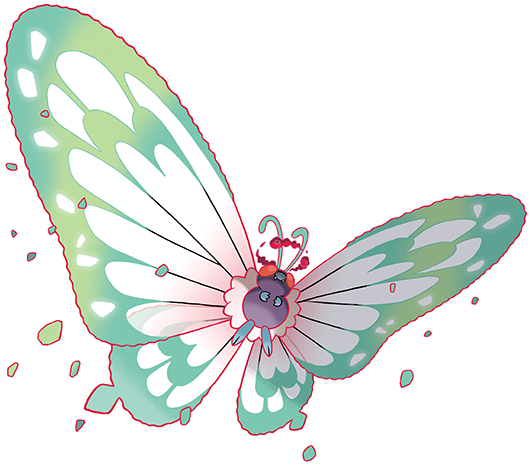 Gigantamax Butterfree Artwork