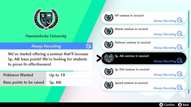 Pokémon Sword & Shield - Effort Values