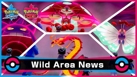 Pokémon Sword e Shield - Evento com Pokémon Exclusivos na Wild Area