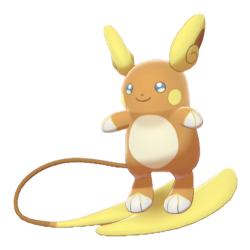 Pokemon Raichu Alola Form 1