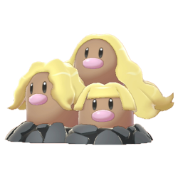 Dugtrio  Pokédex