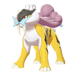 Pokemon - Raikou(with cuts and as a whole)