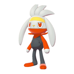 #813 - #815 - Scorbunny, Raboot e Cinderace 814