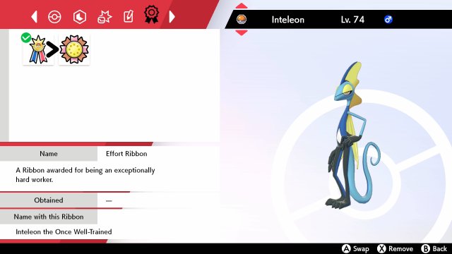 Pokémon Sword Shield Ribbons