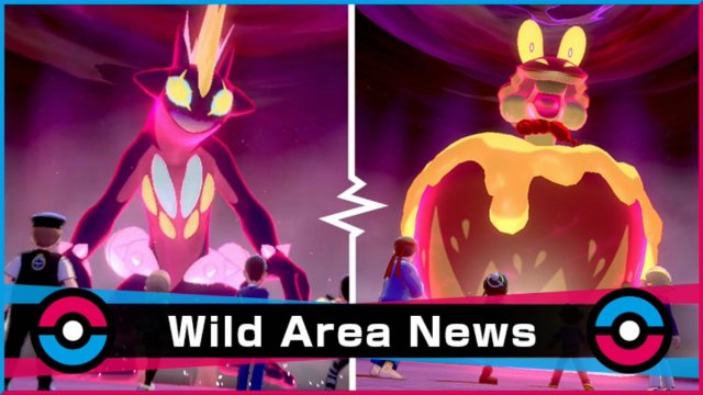 ◓ Pokémon Sword/Shield (Wild Area News): Pokémon do tipo Normal e tipo  Dragão voltam nas Max Raid Battles!