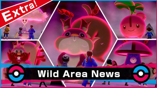 ◓ Pokémon Sword/Shield (Wild Area News): Pokémon do tipo Normal e tipo  Dragão voltam nas Max Raid Battles!