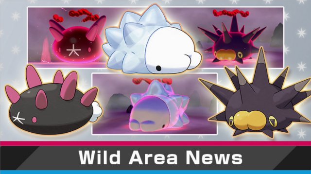 Pokémon Sword e Shield - Evento com Pokémon Exclusivos na Wild Area