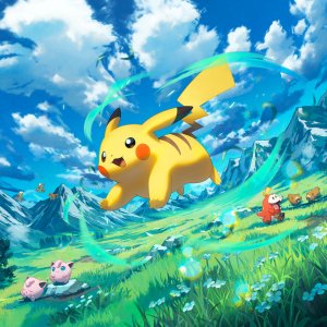 Dual Fusion Pikachu Binders