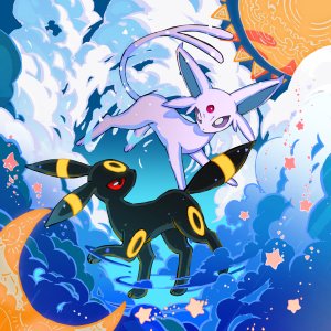 Espeon & Umbreon Binders