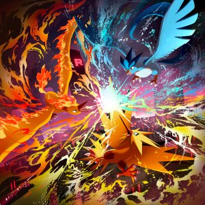Zapdos Articuno and Moltres Binders